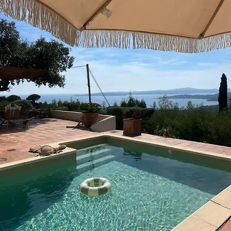 La Maison Du Sud Vue A Couper Le Souffle Aux Issambres Semesterbostad
